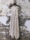 Mutedance 25 Spring/Summer Linen/Silk Printed Long Skirt MD-MD25SS117-HOARY MD25SS113
